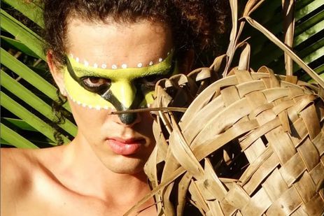 Brasília (DF), 05/01/2025 - Artista da Amazônia, Maria Flor. Foto: Maria Flor/Arquivo Pessoal