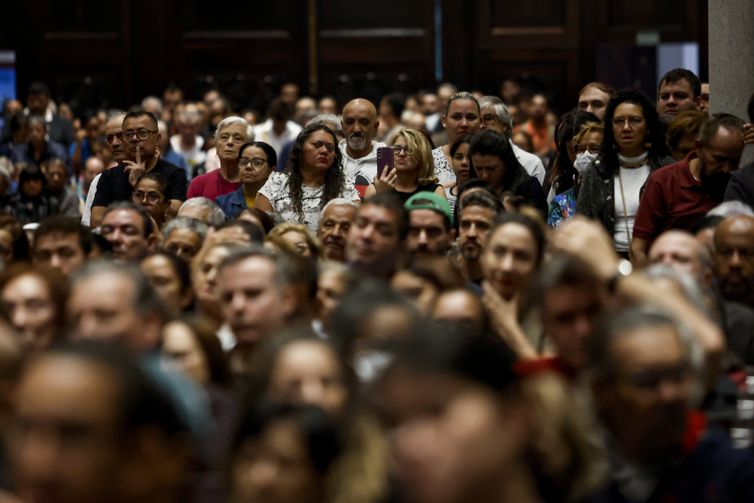 Paulo Pinto/Agência Brasil SSão Paulo (SP), 21/04/2025 - Missa em em homenagem ao Papa Francisco, na Catedral da Sé.
Foto: Paulo Pinto/Agência Brasil