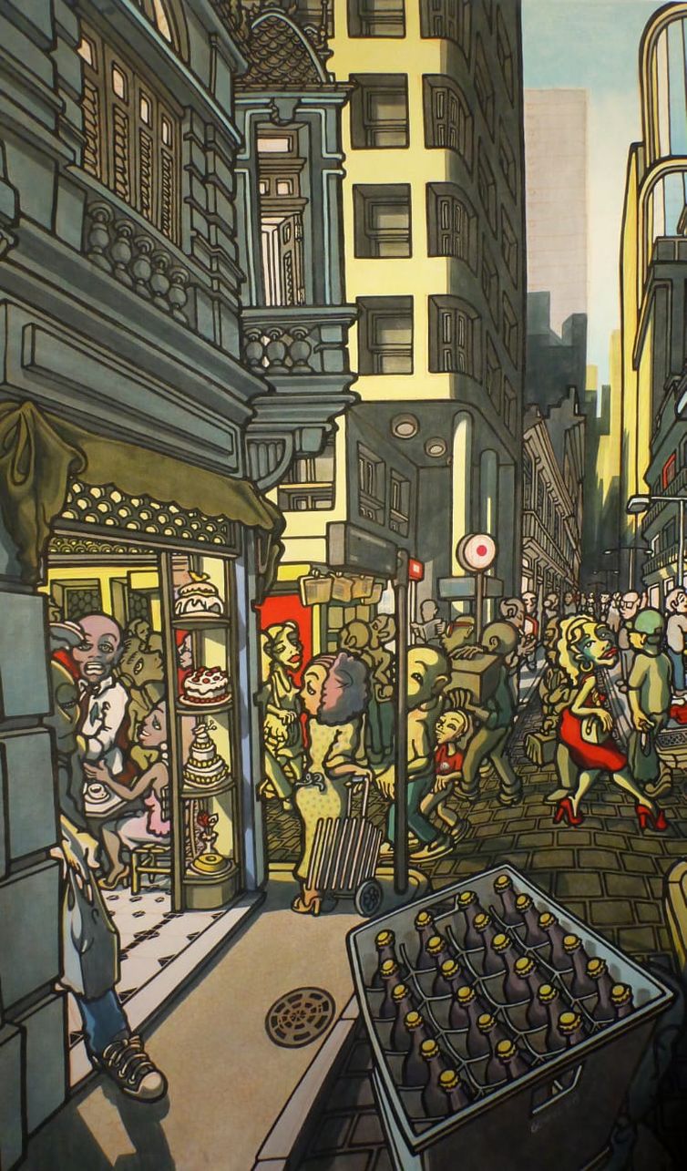 Rio de Janeiro (RJ), 25/04/2025 - Obra da Mostra CULTrua. Foto: Mostra CULTrua/Divulgação