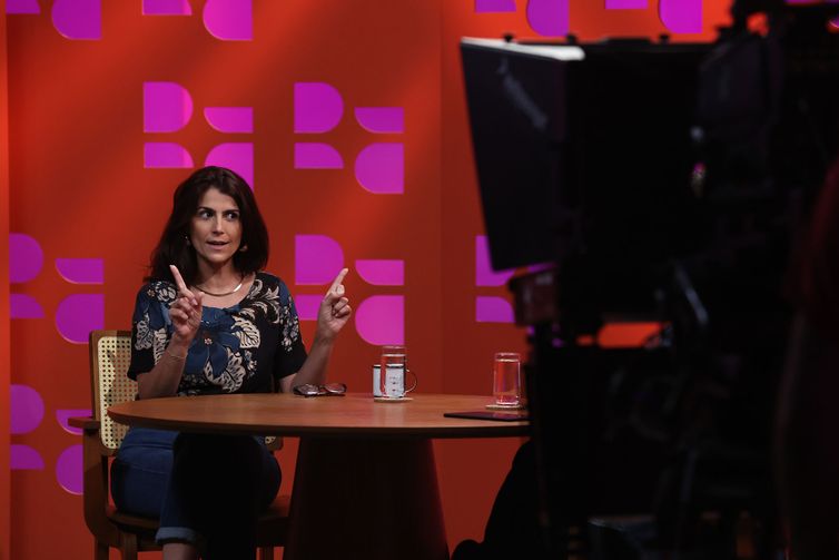 Paulo Pinto/Agência Brasil São Paulo SP 27/03/2025 Manuela D´Avila, convidada do programa DR com Demori na Empresa Brasil de Comunicação (EBC).
Foto: Paulo Pinto/Agência Brasil