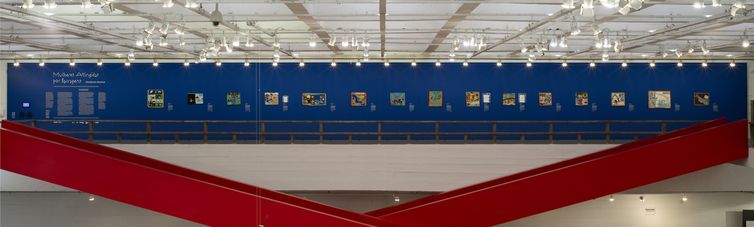 São Paulo (SP), 18/04/2025 - Nova exposição no Masp traz trabalhos de mulheres que denunciam violações de direitos humanos e socioambientais no Brasil.
Foto: Mulheres Atingidas por Barragens/Masp