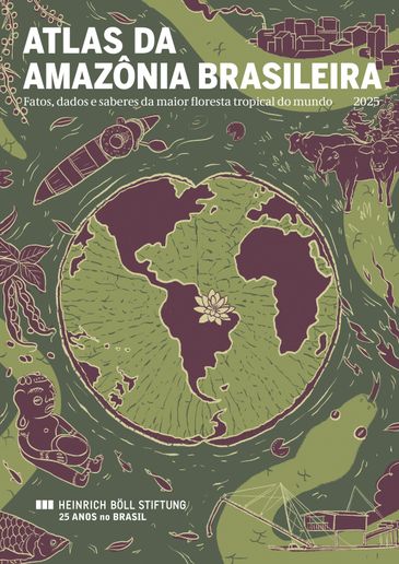 Fundação Heinrich Böll/Divulgação Brasília (DF), 30/04/2025 - Capa do livro