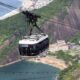 cable car, sugar bread, nature, rio de janeiro, brazil, mountain