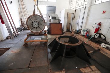 Canoas (RS), 29/04/2025 - Uma bomba de três, desativada no complexo da casa de bombas número 03, no bairro Rio Branco em Canoas.
A um ano o estado foi atingido por temporais que afetou mais de 400 municípios gaúchos, tiveram bairros inteiros alagados. A maior tragédia climática da história, deixou pelo menos 147 mortos e afetou mais de 2,1 milhões de pessoas.
Foto: Joédson Alves/Agência Brasil