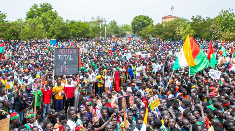 Burkina Faso. 23/05/2025 Presidente  Ibrahim Traoré  de Burkina Faso. Foto @CapitaineIb226/ Instagram oficial