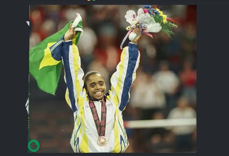 COB/Divulgação Brasília (DF), 14/05/2025 - Hall da fama COB, ginasta Daiane dos Santos.
Foto: COB/Divulgação