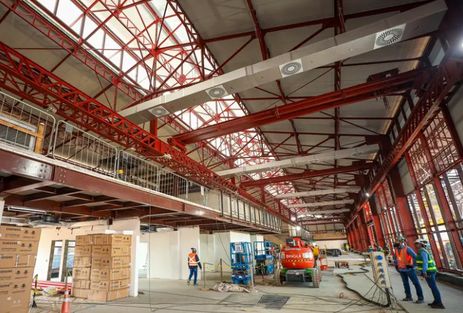 Brasília (DF), 08/05/2025 - Obras do Parque de Bioeconomia e Inovação da Amazônia ultrapassam 75% de conclusão.
Foto: Igor Mota/Agência Pará