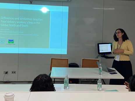 Brasília (DF), 30/04/2025 - Pesquisadora do Departamento de Sociologia da Universidade de Brasília - UnB, e autora de pesquisas voltadas a entender os desafios do trabalho no mundo contemporâneo, Laura Valle Gontijo. Foto: Laura Valle Gontijo/Arquivo Pessoal