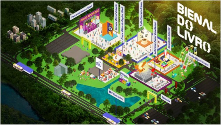 Brasília (DF) 09/05/2025 -  Bienal 2025 terá parque literário e homenageará o escritor Ruy Castro. Foto  Divulgação / Bienal do Livro Rio / Filmart