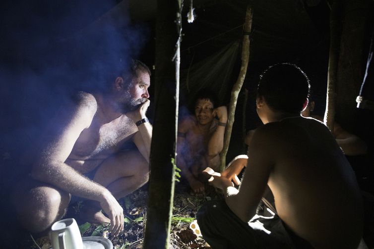 Bruno Pereira, during a Funai expedition inside the Vale Do Javari with British Journalsit Dom Phillips.