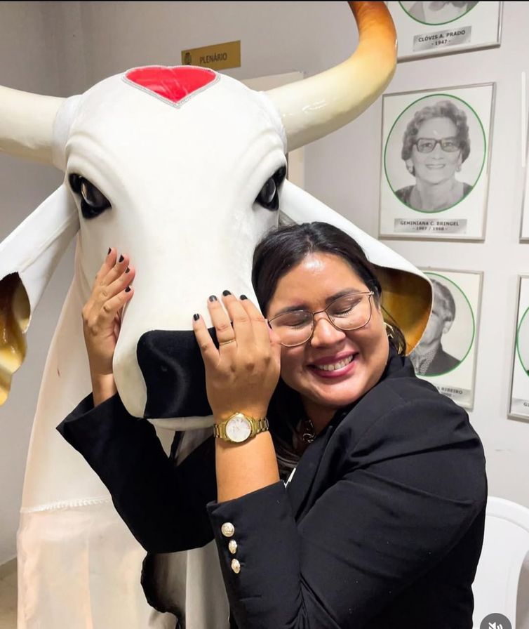 Brasília (DF), 06/06/2025  -   Suzan Monteverde, bisneta do Fundador do Boi Garantido, Lindolfo Monte Verde. Foto Instagram/@suzanmonteverde