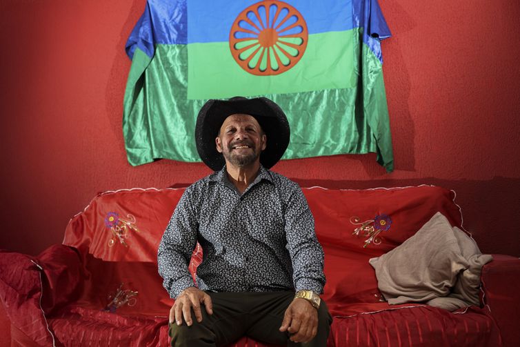 Brasília (DF), 22/01/2025 - Wanderley da Rocha, presidente da Associação Nacional das Etnias Ciganas (Anec). Foto: Marcelo Camargo/Agência Brasil