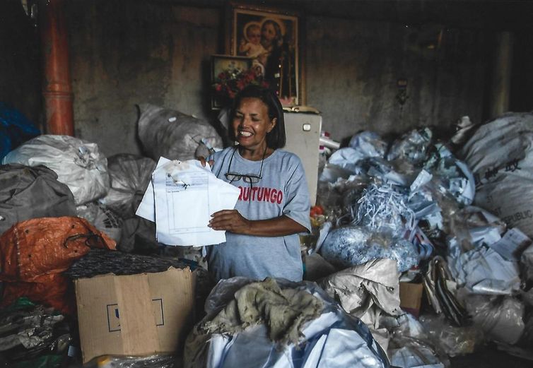 Rio de Janeiro (RJ), 12/06/2025 - Maria do Carmo Barbosa de Oliveira, fundadora da Cooperativa de Trabalho CoopQuitungo. Foto: CoopQuitungo/Divulgação