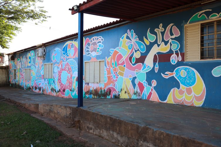 Brasília (DF), 10/07/2025 - Fachada do Instituto Viver na Vila Santa Luzia. ECA - Estatuto da Criança e do Adolescente. Foto: Valter Campanato/Agência Brasil