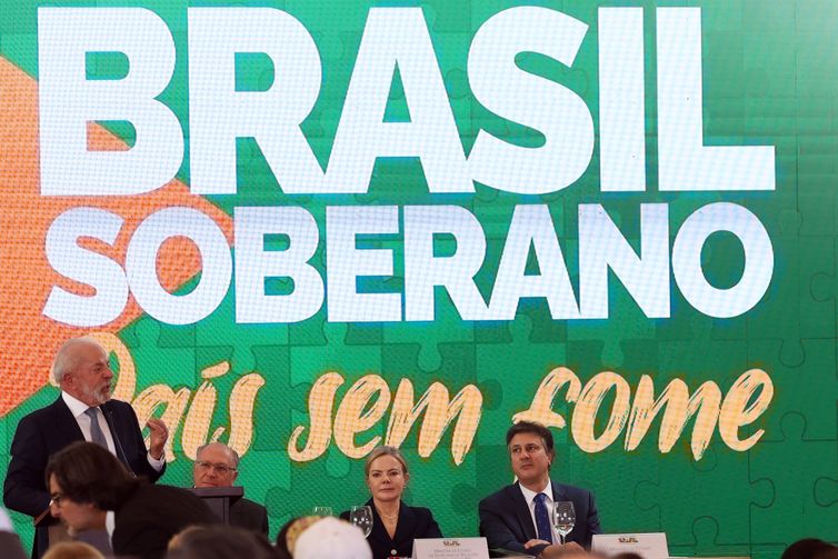 Antonio Cruz/Agência Brasil Brasília (DF), 05/08/2025 - Presidente da República, Luiz Inácio Lula da Silva, durante 5ª Reunião Plenária do Conselho de Desenvolvimento Econômico Social Sustentável (CDESS), realizado no Palácio do Itamaraty. Foto: Antonio Cruz/Agência Brasil