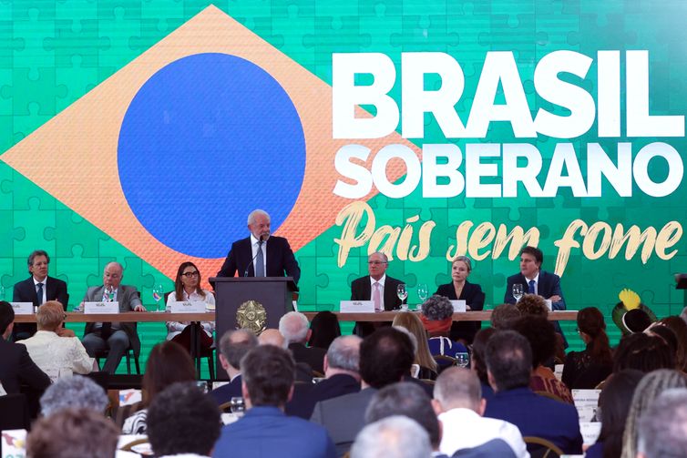 Antonio Cruz/Agência Brasil Brasília (DF), 05/08/2025 - Presidente da República, Luiz Inácio Lula da Silva, durante 5ª Reunião Plenária do Conselho de Desenvolvimento Econômico Social Sustentável (CDESS), realizado no Palácio do Itamaraty. Foto: Antonio Cruz/Agência Brasil