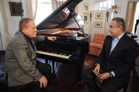 Brasília 23/08/2025 
Miguel Proença e Roberto D'Avila.
Fotos: Ana Paula Oliveira Migliari