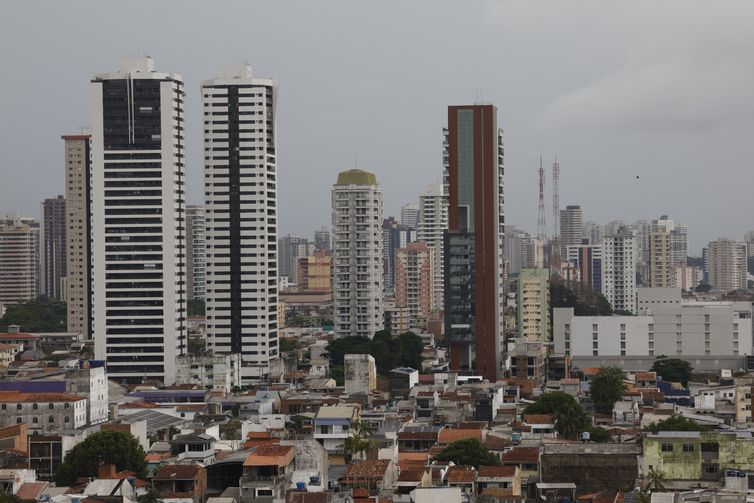 Belém (PA) 15/12/2024 – Vista panorâmica da cidade de Belém. Foto: Fernando Frazão/Agência Brasil