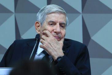 Brasília (DF) 26/09/2023 General, Augusto Heleno durante depoimento a CPMI do golpe. Foto Lula Marques/ Agência Brasil