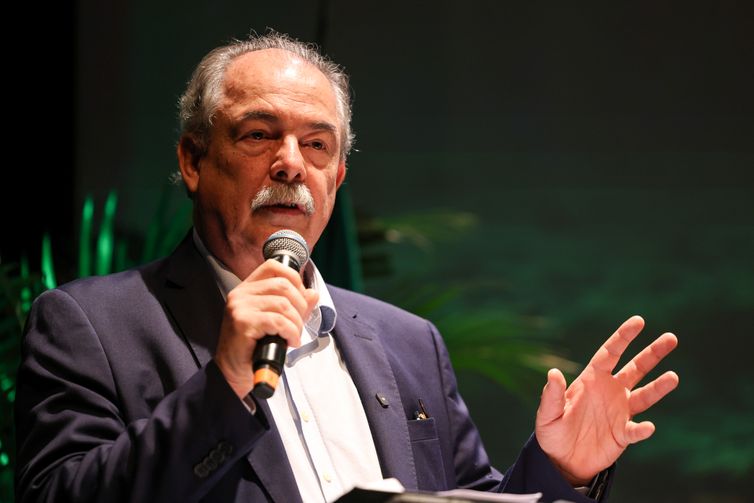 Rio de Janeiro (RJ), 22/05/2025 –O presidente do Banco Nacional de Desenvolvimento Econômico e Social (BNDES), Aloizio Mercadante durante celebração do Dia Internacional da Biodiversidade, no Jardim Botânico do Rio de Janeiro, na zona sul da capital fluminense. Foto: Tomaz Silva/Agência Brasil