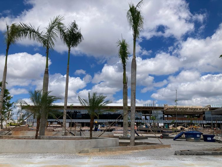 Fabiola Sinimbú/Agência Brasil Belém (PA), 24/04/2025 - Obras do Parque da Cidade, em Belém. Foto: Fabiola Sinimbú/Agência Brasil