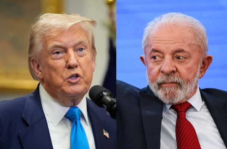 Donald Trump e Lula. Photo by Reuter/Yuri Gripas e Marcelo Camargo/Agência Brasil
Luiz Inácio Lula da Silva