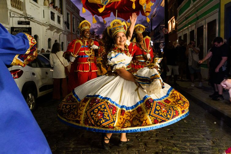 Rio de Janeiro (RJ), 15/09/2025 – Nações de Maracatu levaram tradição popular ao MIMO Festival  
Foto: Rogério Von Krüger/MIMO Festival Divulgação