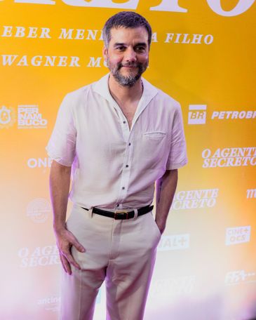 Brasília (DF), 15/09/2025 – Ator Wagner Moura.
Foto: Nicole Rodrigue/Divulgação