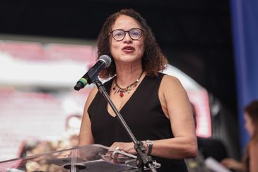 Brasília (DF), 07/10/2025 – Ministra da ciência e tecnologia, Luciana Santos, participa da  5ª Semana Nacional da Educação Profissional e Tecnológica (5ª SNEPT) e o Festival Curicaca começam hoje.
Foto: José Cruz/Agência Brasil