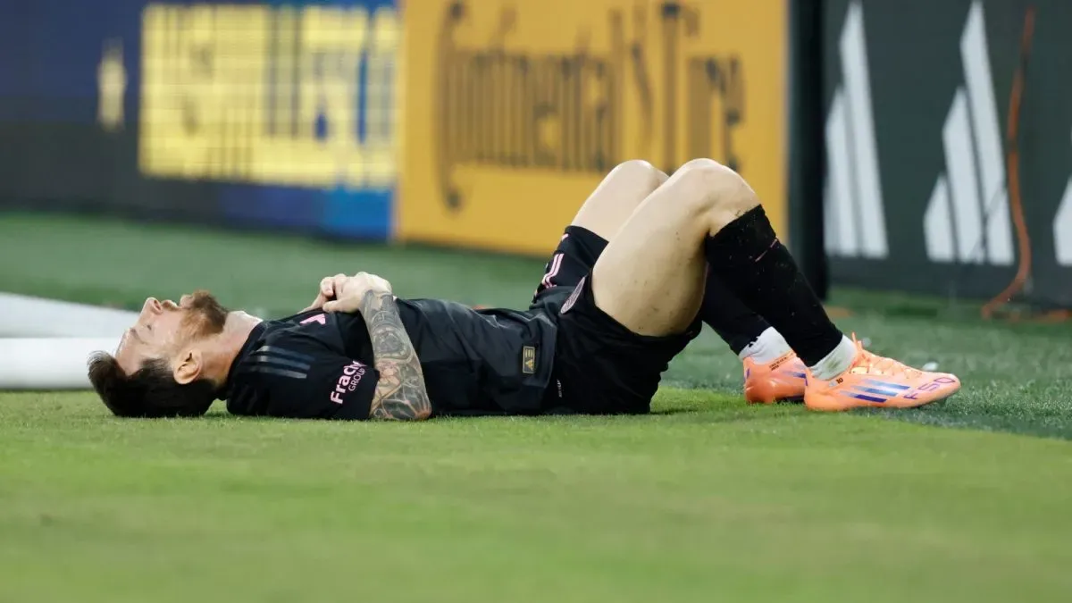 Lionel Messi #10 do Inter Miami CF durante o jogo do Nashville SC.