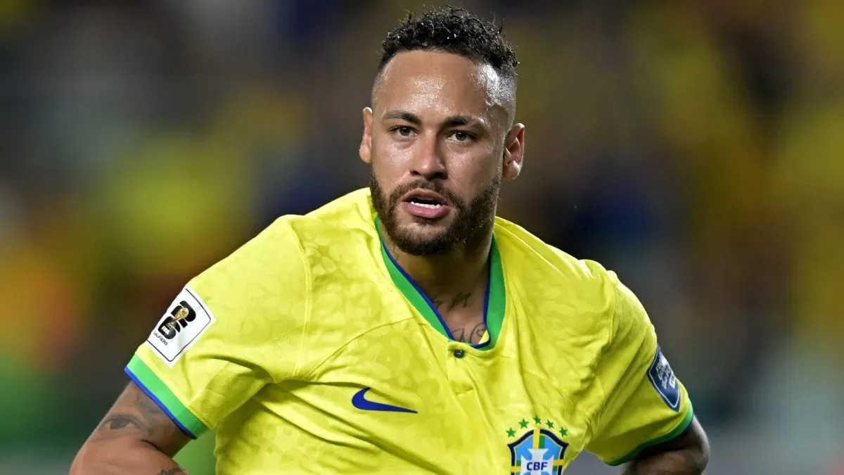 Neymar Jr. jogando pelo Brasil