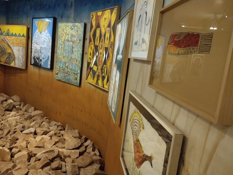 São Paulo (SP), 03/10/2025 – Ocupação Ailton Krenak, do Itaú Cultural, homenageia indígenas pela primeira vez.
Foto: Letycia Bond/Agência Brasil