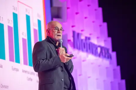 Brasília (DF) 10/10/2025 – Professor franco-colombiano Carlos Moreno, da Universidade Paris 1 Panthéon-Sorbonne.
Foto: Charles Trigueiro/Divulgação