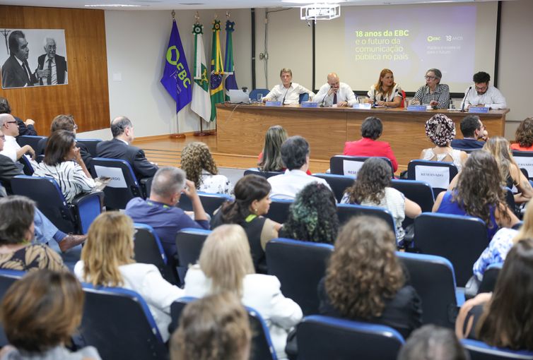 Brasília, (DF), 28/10/2025 – Seminário EBC 18 anos
Foto: Fabio Rodrigues-Pozzebom/ Agência Brasil
