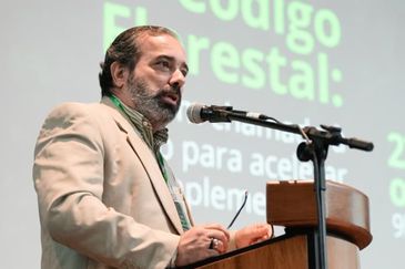 Brasília (DF), 23/10/2025 - Beto Mesquita. Coletivos defendem pacto por código florestal. Foto: Caio Santana/Divulgação