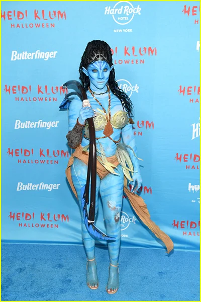 celebridades na festa de Halloween de Heidi Klum