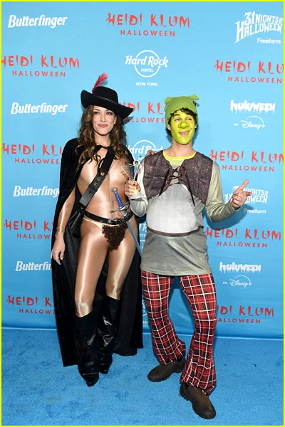 celebridades na festa de Halloween de Heidi Klum