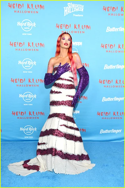 celebridades na festa de Halloween de Heidi Klum