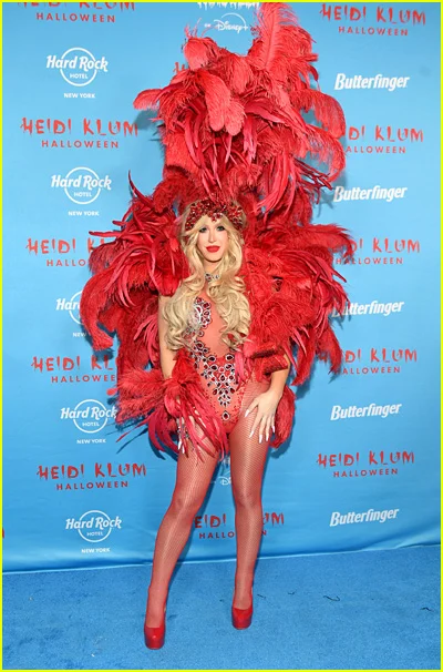 celebridades na festa de Halloween de Heidi Klum