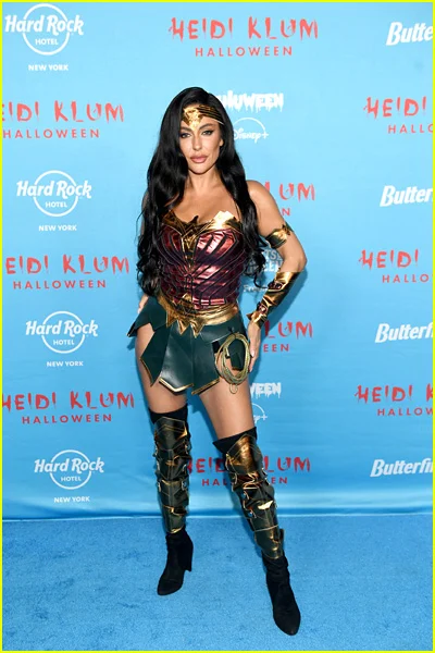 celebridades na festa de Halloween de Heidi Klum