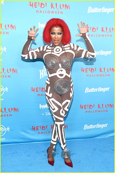 celebridades na festa de Halloween de Heidi Klum