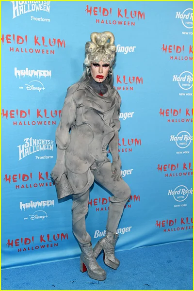celebridades na festa de Halloween de Heidi Klum