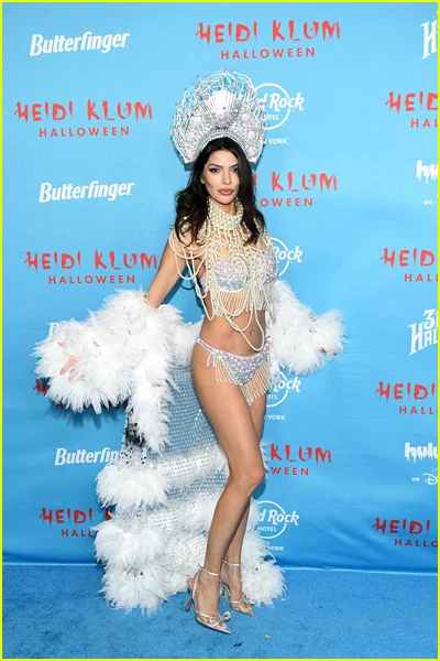 celebridades na festa de Halloween de Heidi Klum