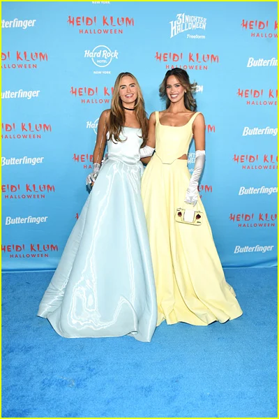 celebridades na festa de Halloween de Heidi Klum