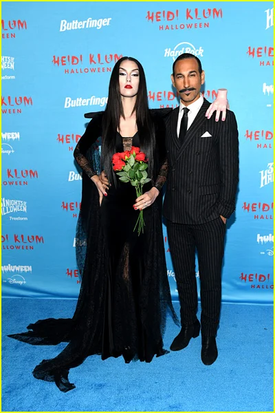 celebridades na festa de Halloween de Heidi Klum