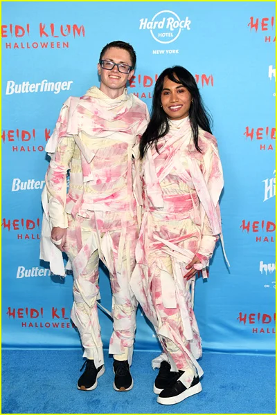 celebridades na festa de Halloween de Heidi Klum