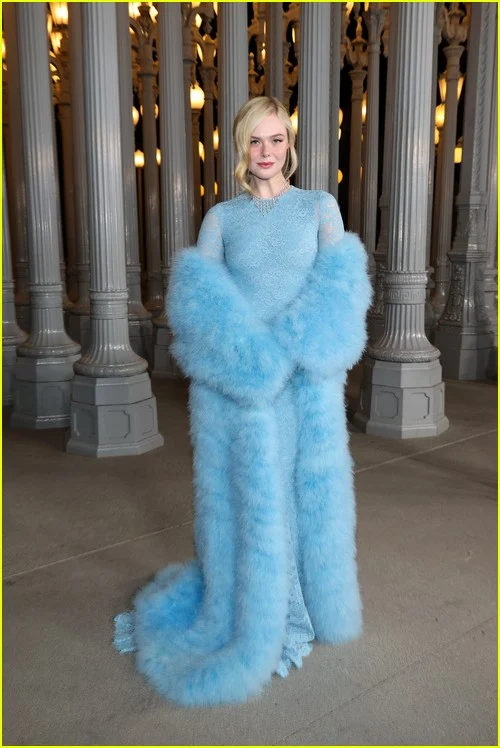 Participantes da Gala de Cinema de Arte LACMA