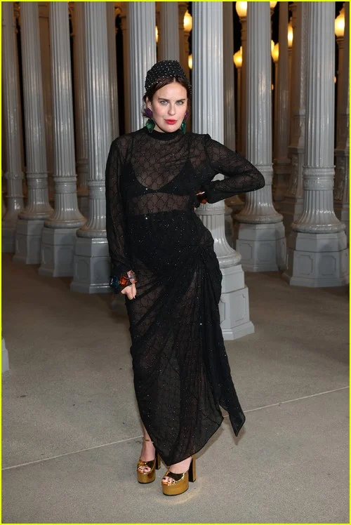 Participantes da Gala de Cinema de Arte LACMA