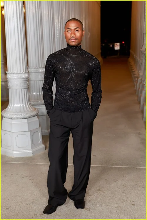 Participantes da Gala de Cinema de Arte LACMA