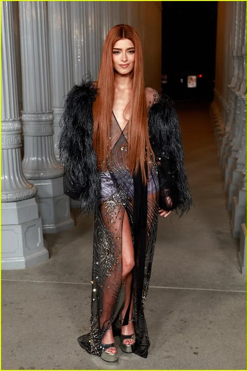 Participantes da Gala de Cinema de Arte LACMA